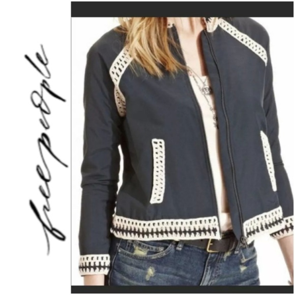 Free people bomber jacket